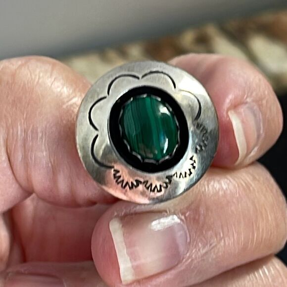 Teddy Goodluck Navajo shadow box clip style earrings. - Picture 6 of 7